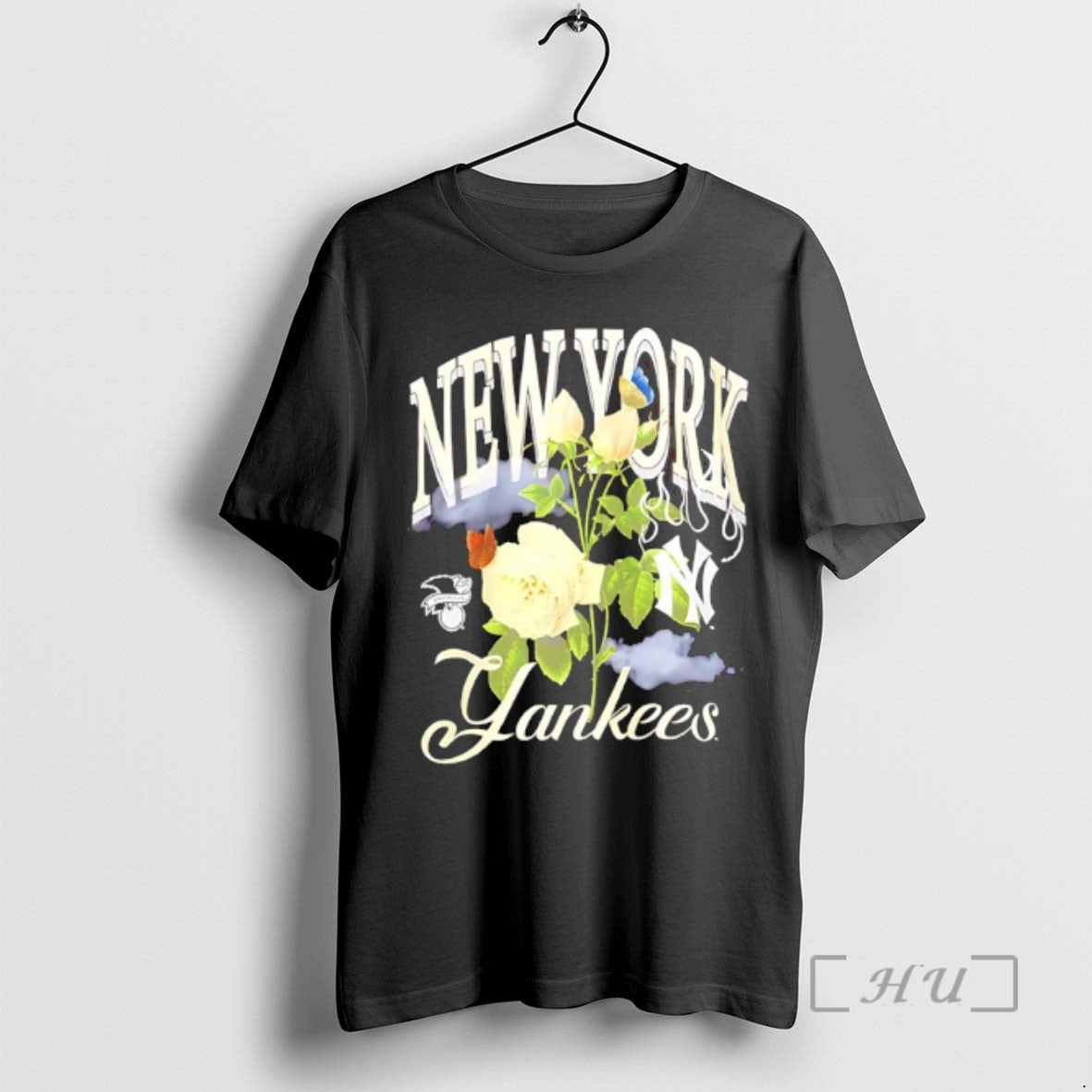 Officials New York Yankees Baseball Floral Vintage