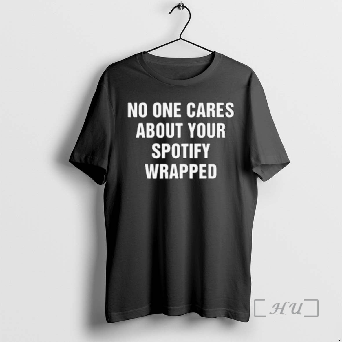 Officials No One Cares About Your Spotify Wrapped Circle Black T-Shirts, Hoodie, Sweatshirt | ZylaModa.com