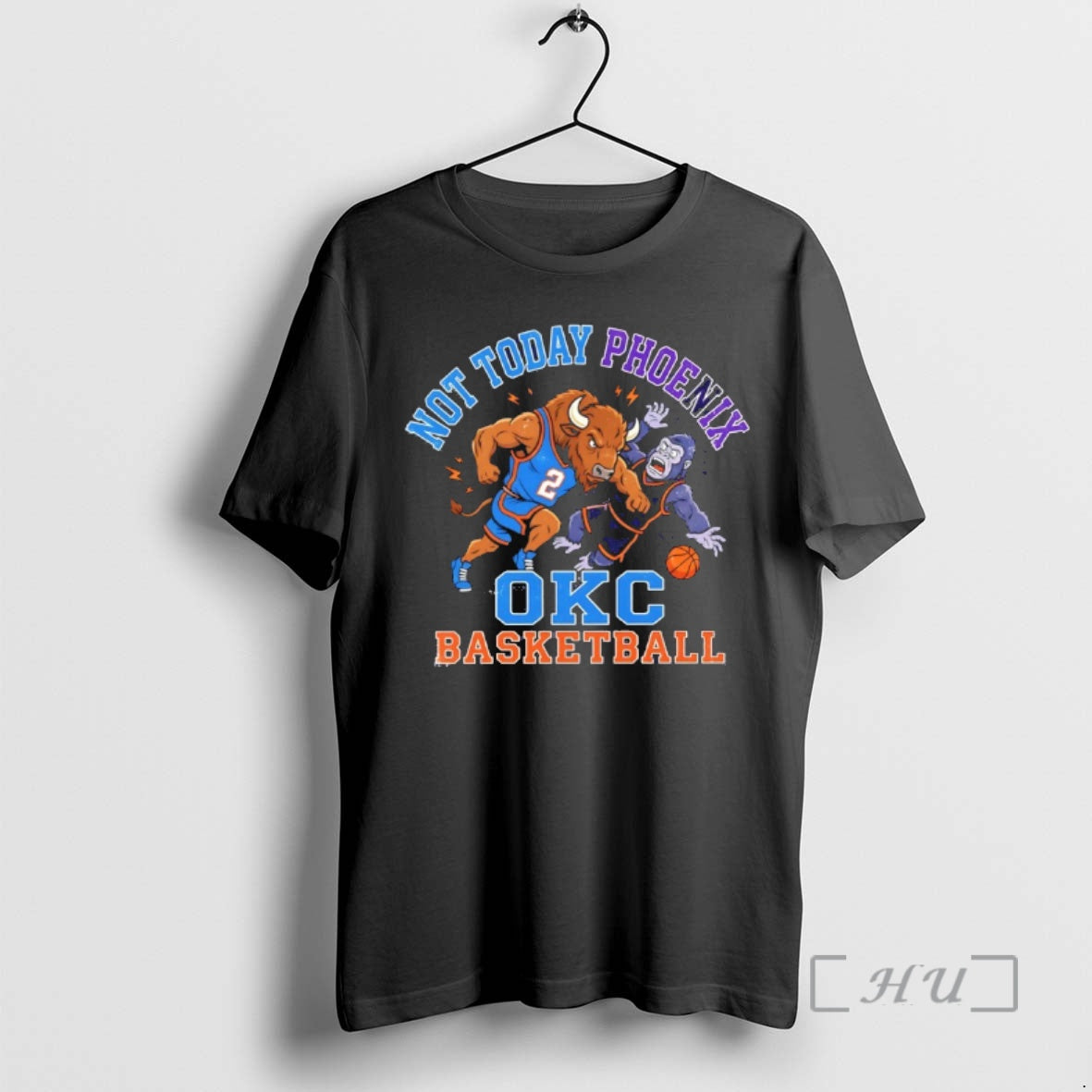 Officials Not Today Phoenix Oklahoma City Thunder Basketball Mascot