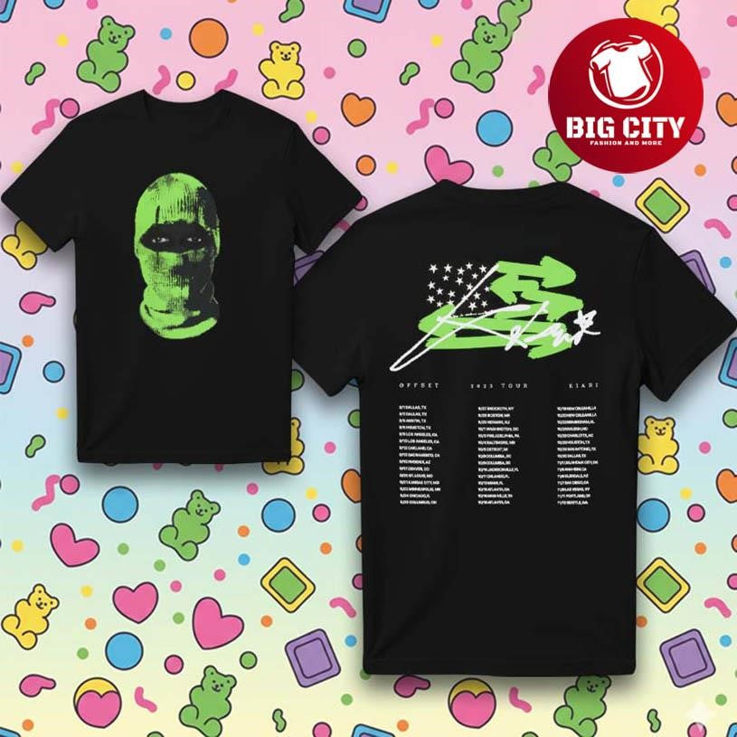 Offset Masa Tour Mask 2025 Two Sided Shirt
