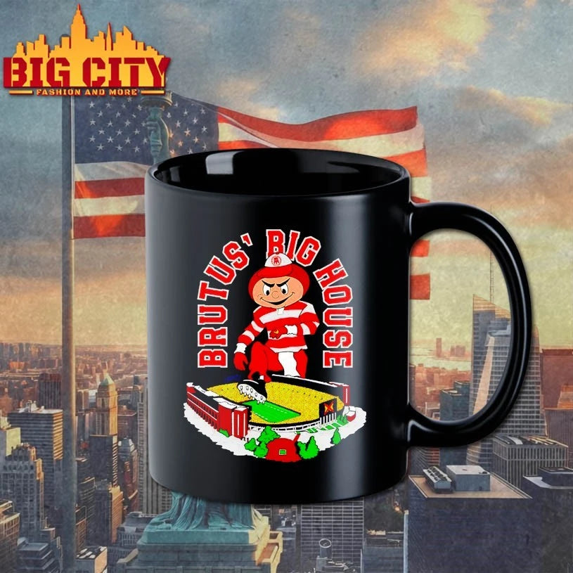 Ohio House Brutus’ Big House mascot stadium shirt