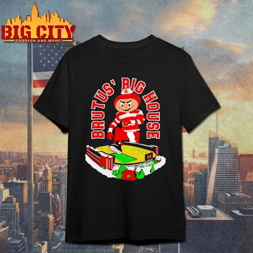 Ohio House Brutus’ Big House mascot stadium shirt