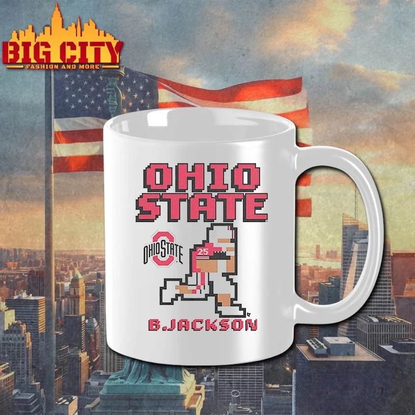 Ohio State Football Bo Jackson Retro Baller shirt
