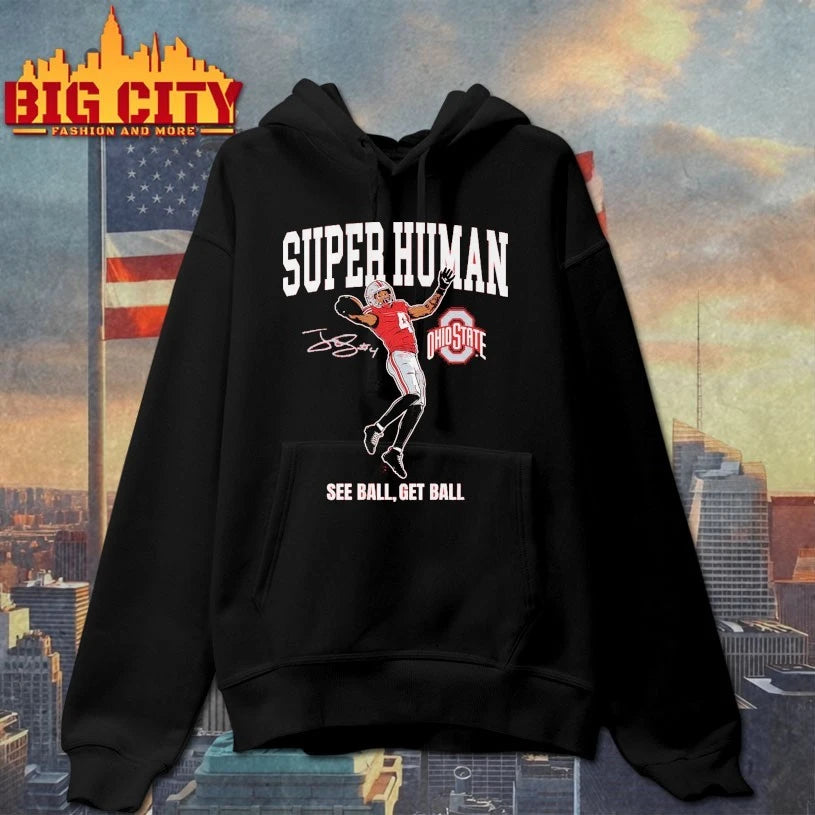 Ohio State Football Jeremiah Smith Superhuman signature shirt