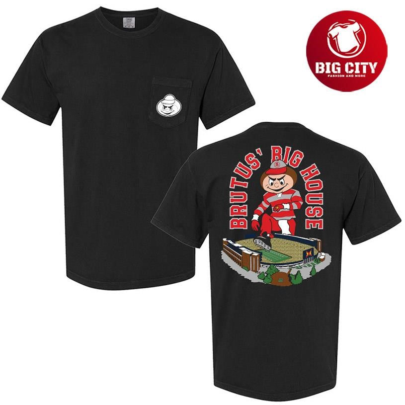 Ohio’s Brutus’ Big House Pocket Two Sided Shirt