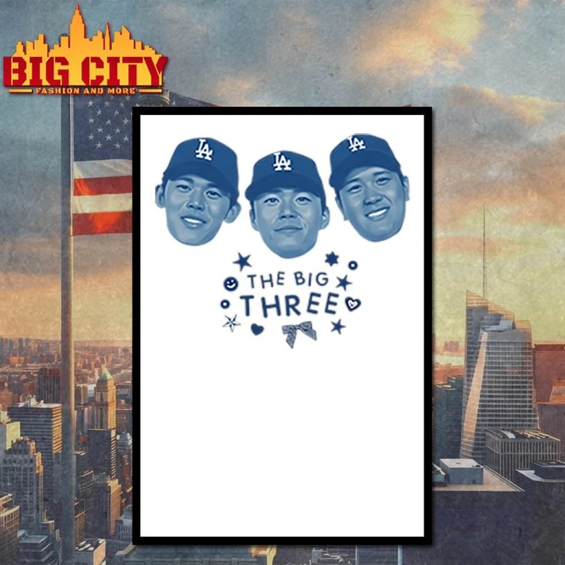 Ohtani Yamamoto Sasaki The Big Three shirt