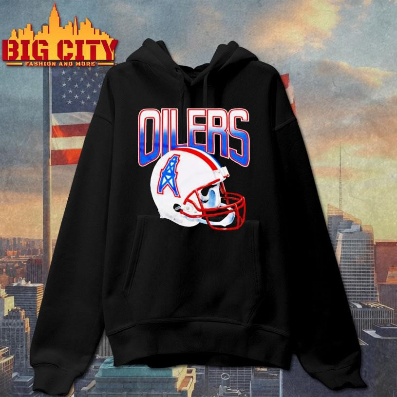 Oilers Football Gradient Helmet Shirt