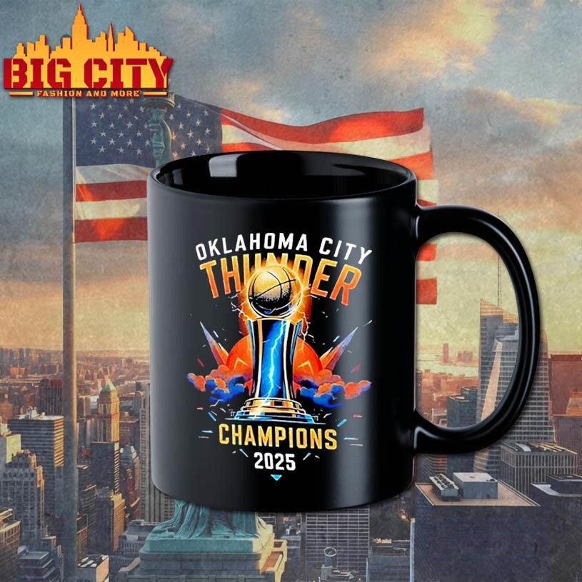 Oklahoma City Thunder Champions trophy 2025 shirt