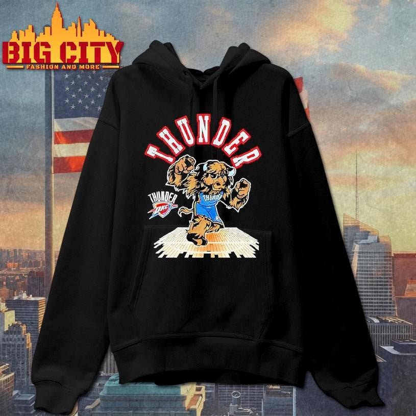Oklahoma City Thunder Mascot Basketball Shirt