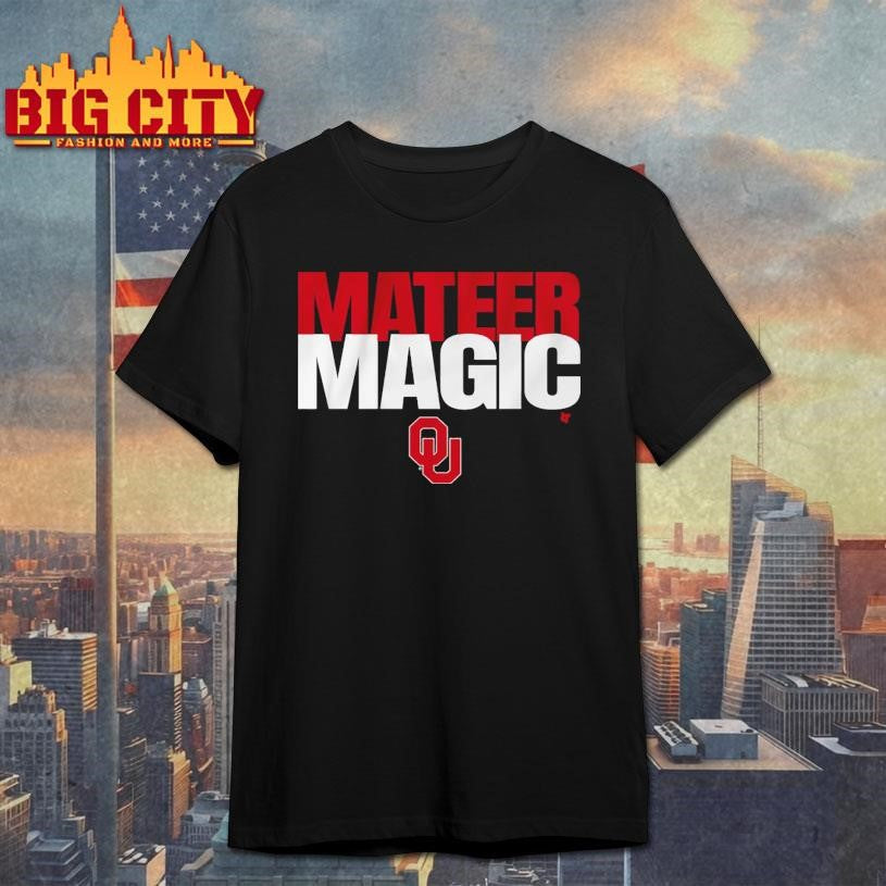 Oklahoma Football John Mateer Magic Shirt