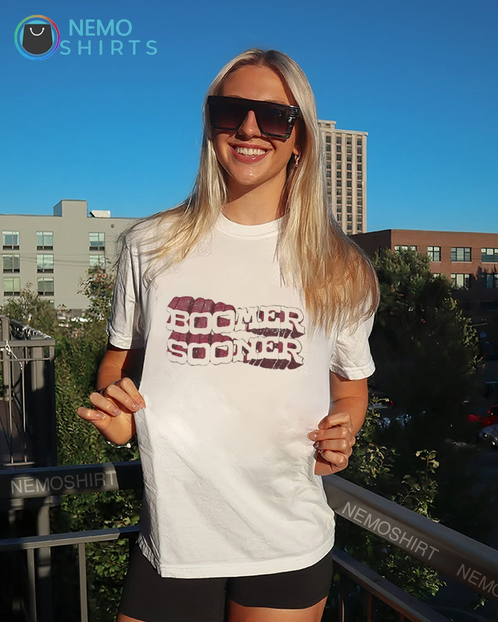 Oklahoma Sooner boomer vintage shirt