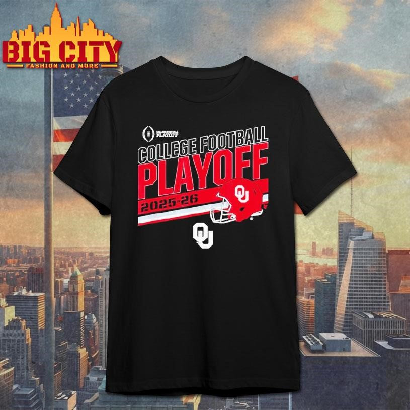 Oklahoma Sooners College Football Playoff Stripe Shirt
