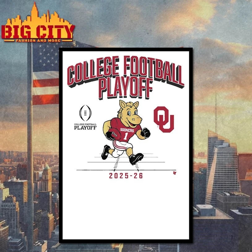 Oklahoma Sooners college football playoff 2025 CFP Mascot shirt