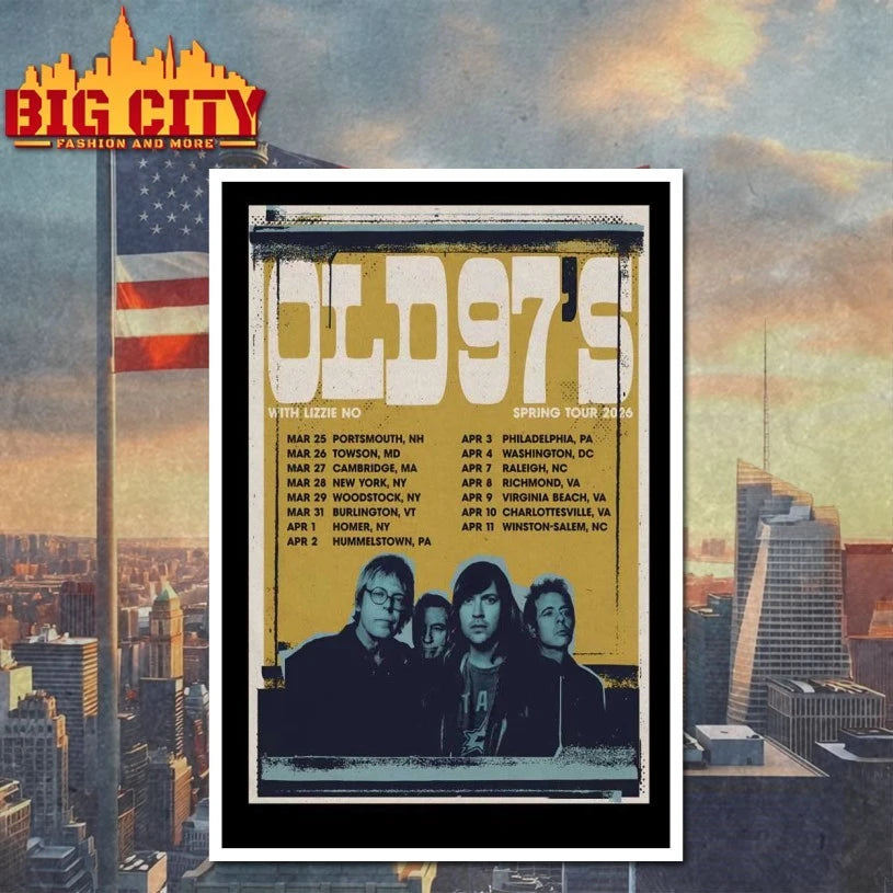Old 97’s Spring 2026 Shows Poster shirt