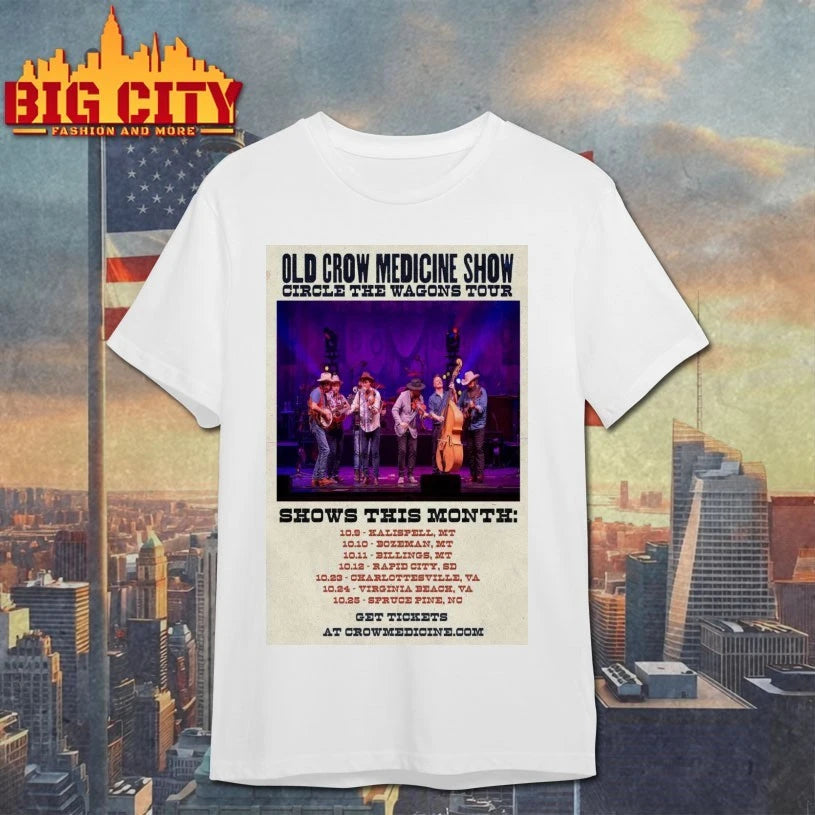 Old Crow Medicine Show October 2025 Poster Shirt