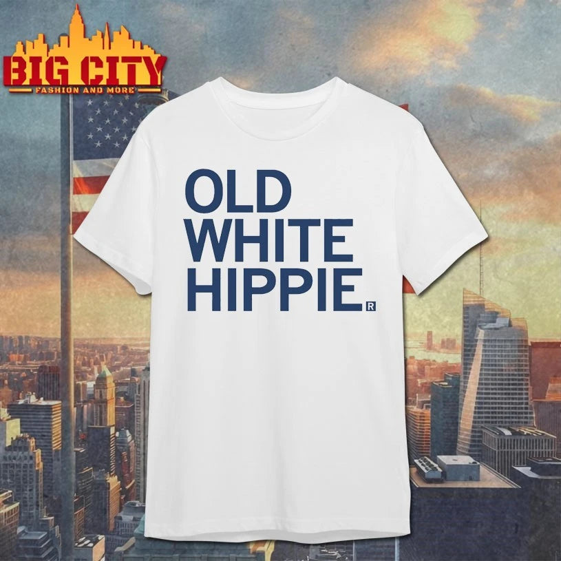 Old White Hippie Shirt