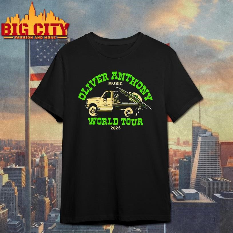 Oliver Anthony 2025 World Tour Shirt