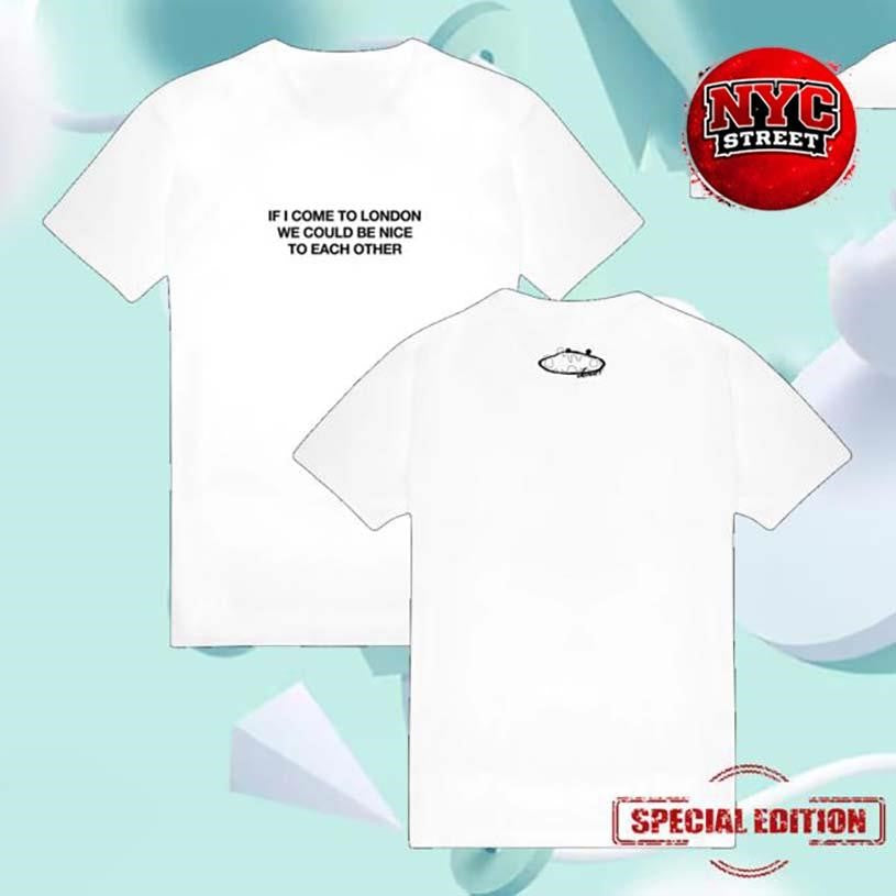 Olivia Dean Nice To Each Other London Two Sided Shirt