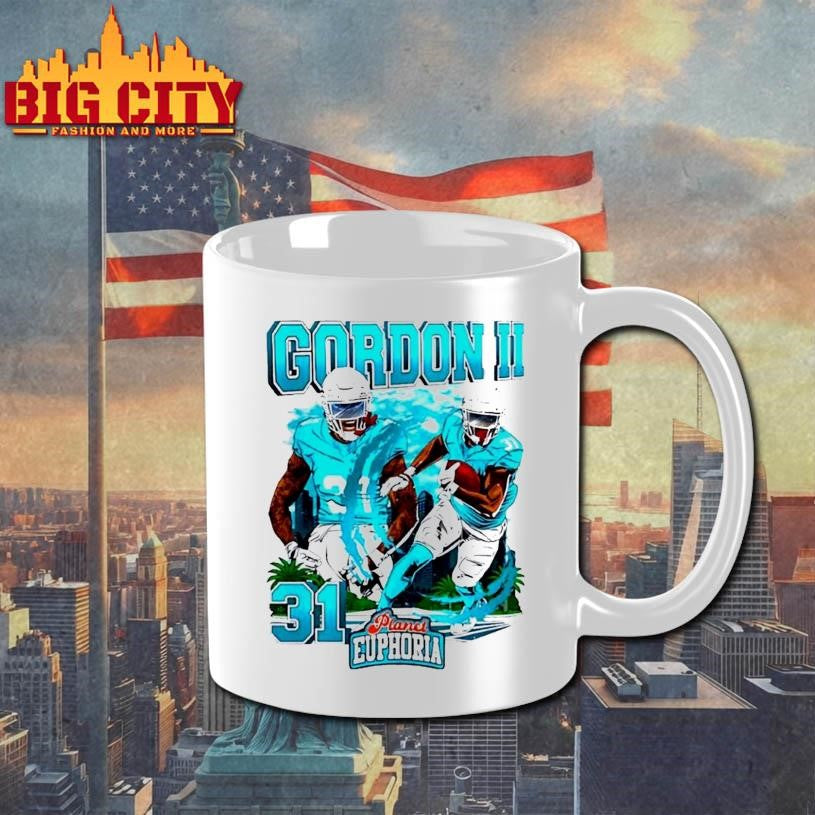 Ollie Gordon II Miami Dolphins player comic Shirt