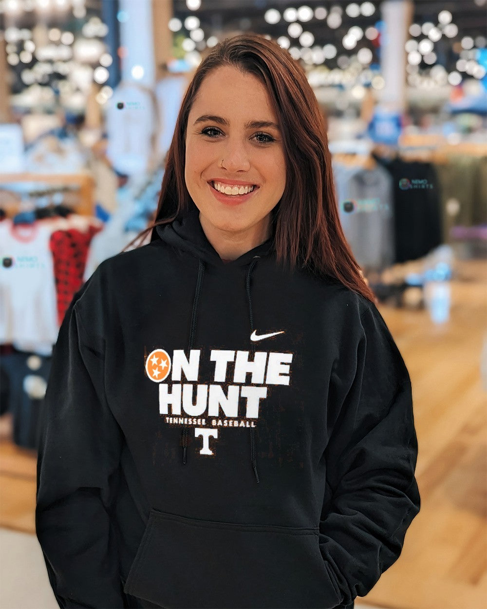 On the hunt Tennessee Volunteers baseball shirt