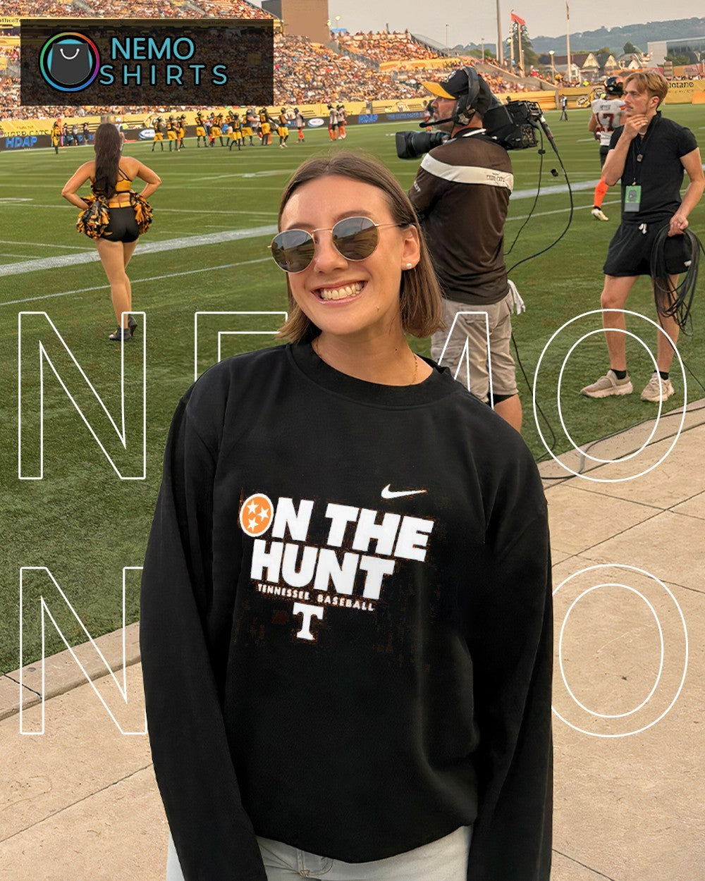 On the hunt Tennessee Volunteers baseball shirt