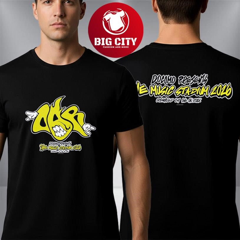 One Ok Rock The Music Stadium 2026 Organize By One OK Rock Two Sided Shirt