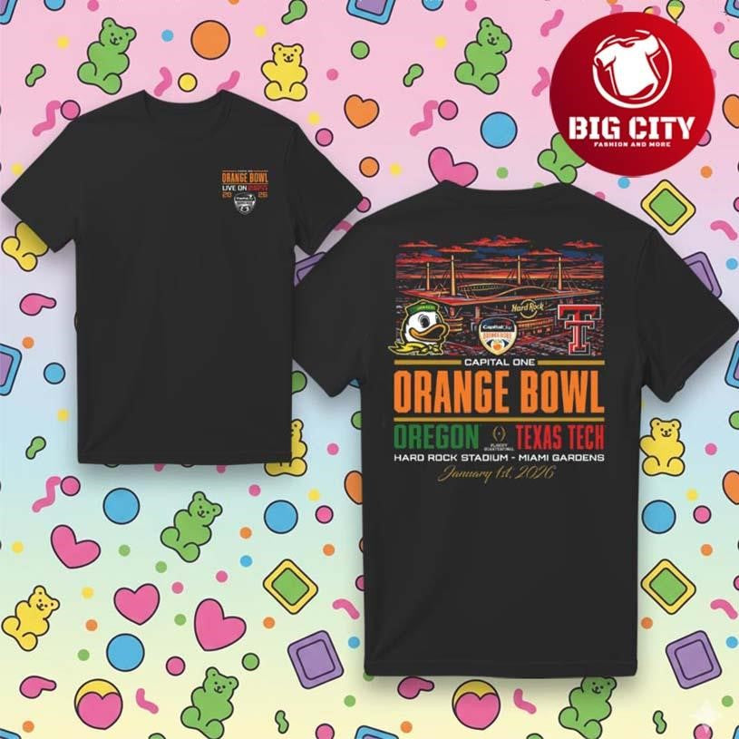 Orange Bowl Rivalry Two Sided Shirt