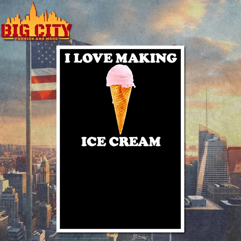 Orbital I Love Making Ice Cream Shirt