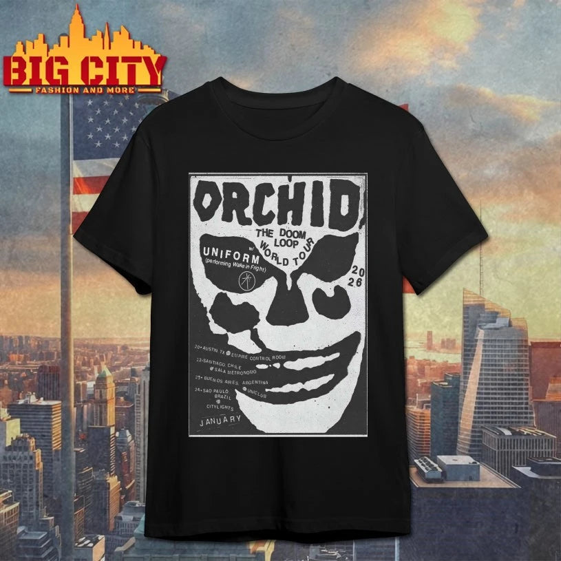 Orchid The Doom Loop 2026 Shows Poster shirt