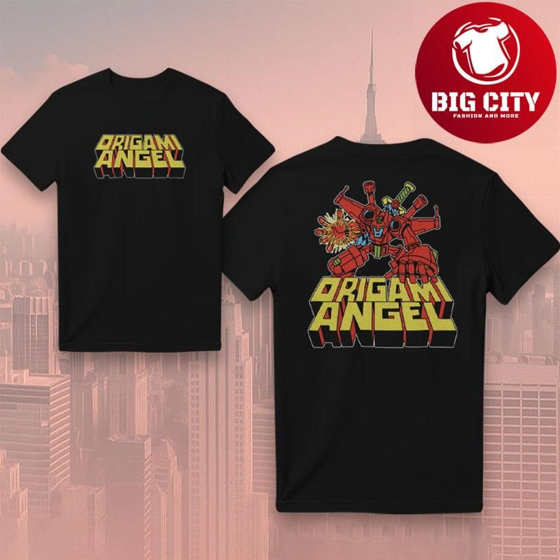 Origami Angel Robot Two Sided Shirt