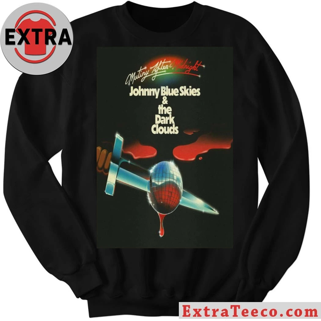 Original Johnny Blue Skies &amp; Mutiny After Midnight Poster T-Shirt