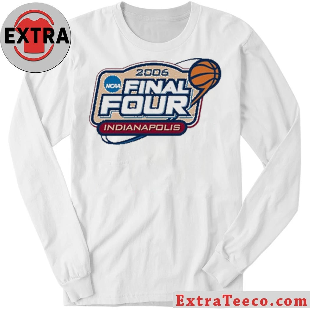 Original NCAA ’06 Final Four Indianapolis Basketball Logo Shirt
