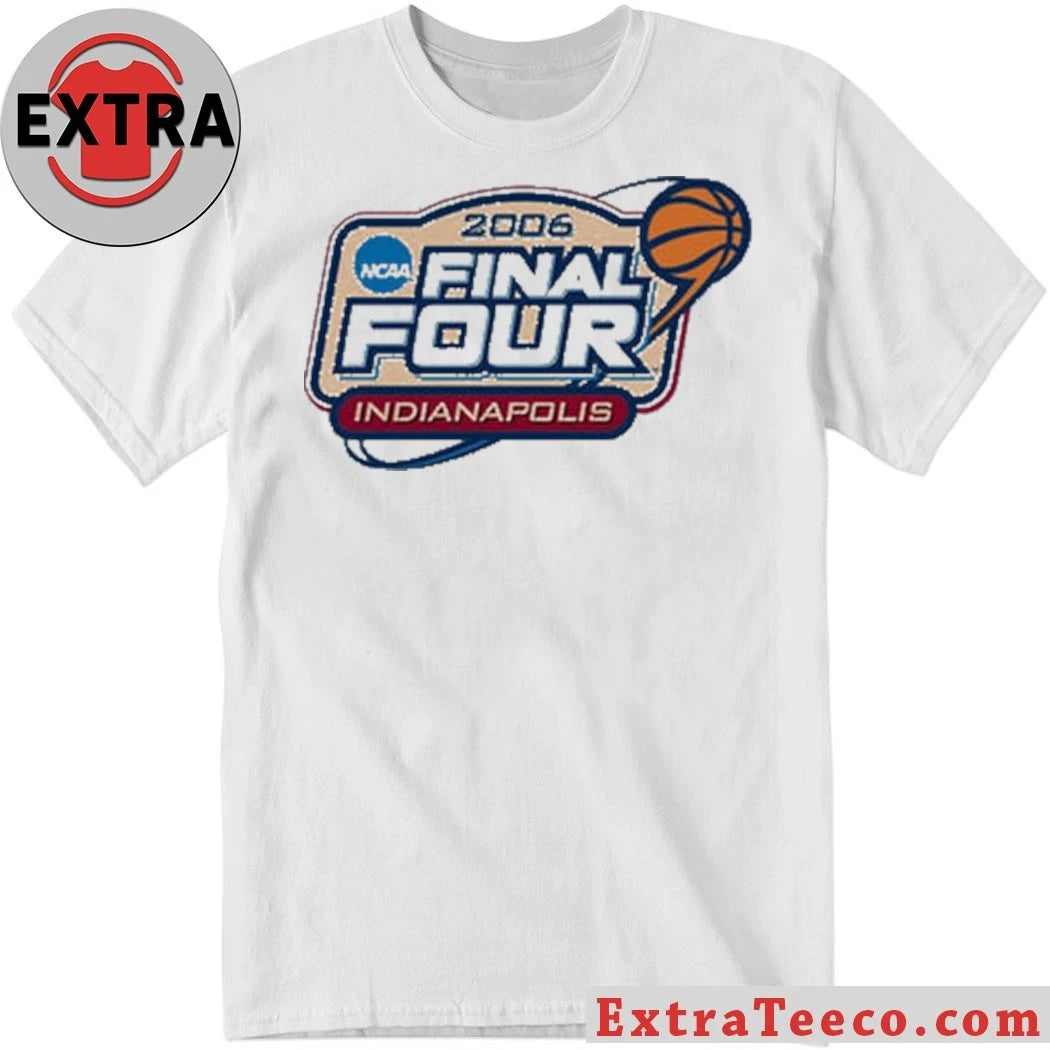 Original NCAA ’06 Final Four Indianapolis Basketball Logo Shirt