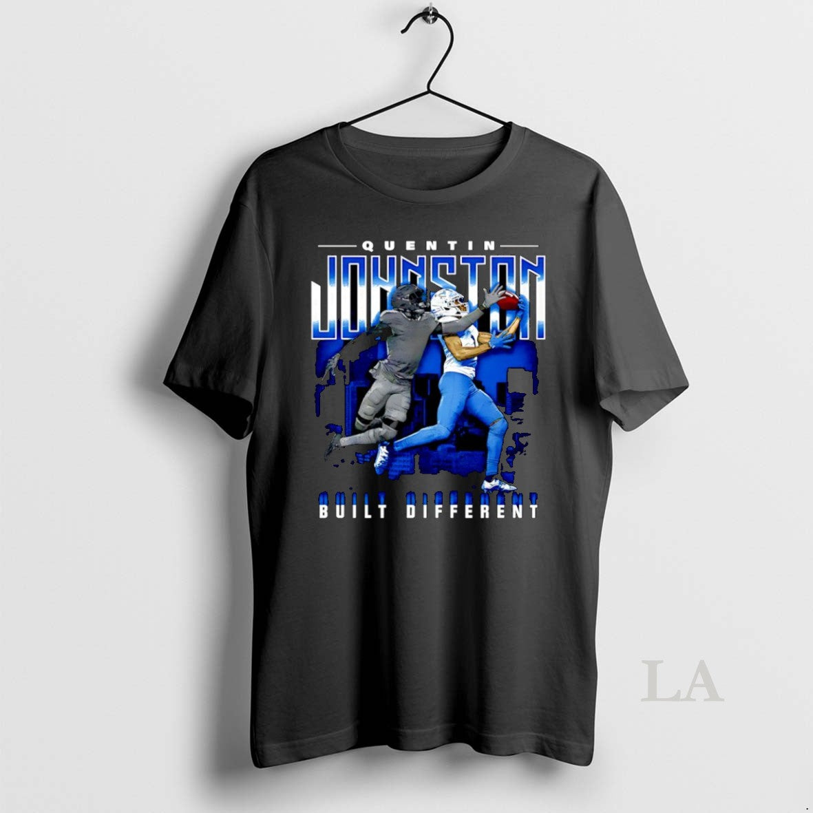Original Quentin Johnston Los Angeles Chargers Built Different Skyline City T-Shirts, Hoodie, Sweatshirt