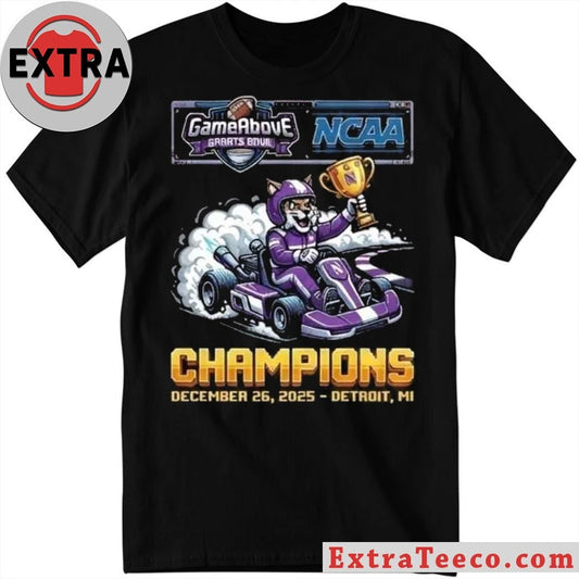Original The Northwestern Wildcats won the 2025 GameAbove Sports Bowl championship 34-7 on December 26, 2025, at Ford Field in Detroit, Michigan Shirt