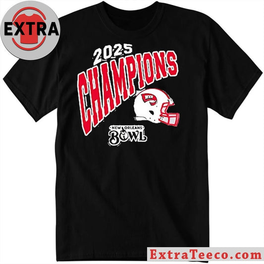 Original Western Kentucky Hilltoppers 2025 New Orleans Bowl Champions NCAA Football Logo Shirt