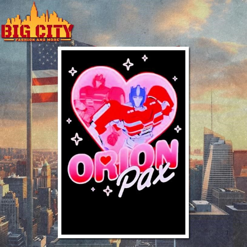 Orion Pax Transformers Character Shirt