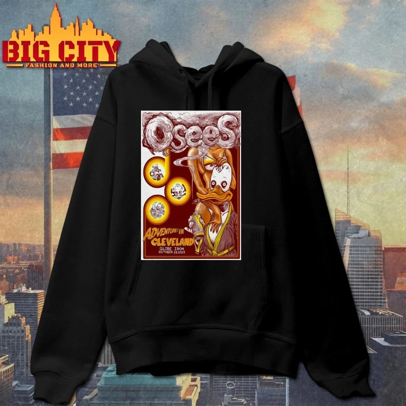 Osees Oct 28 2025 Cleveland Event Poster Shirt