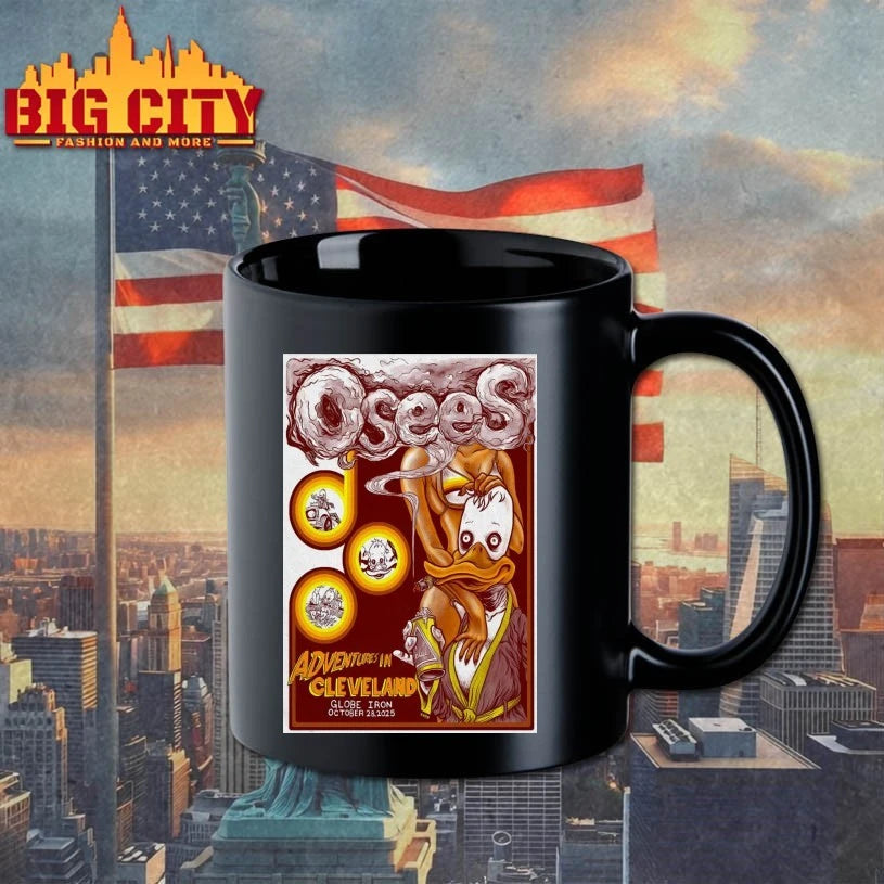 Osees Oct 28 2025 Cleveland Event Poster Shirt