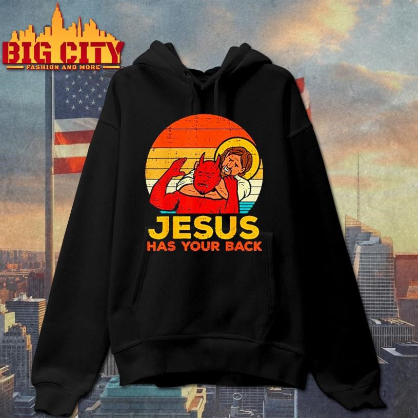 Otis wrestler jesus has your back jiu jitsu retro christian Shirt