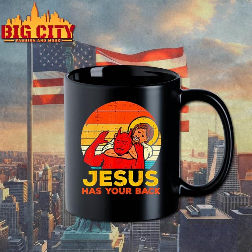 Otis wrestler jesus has your back jiu jitsu retro christian Shirt