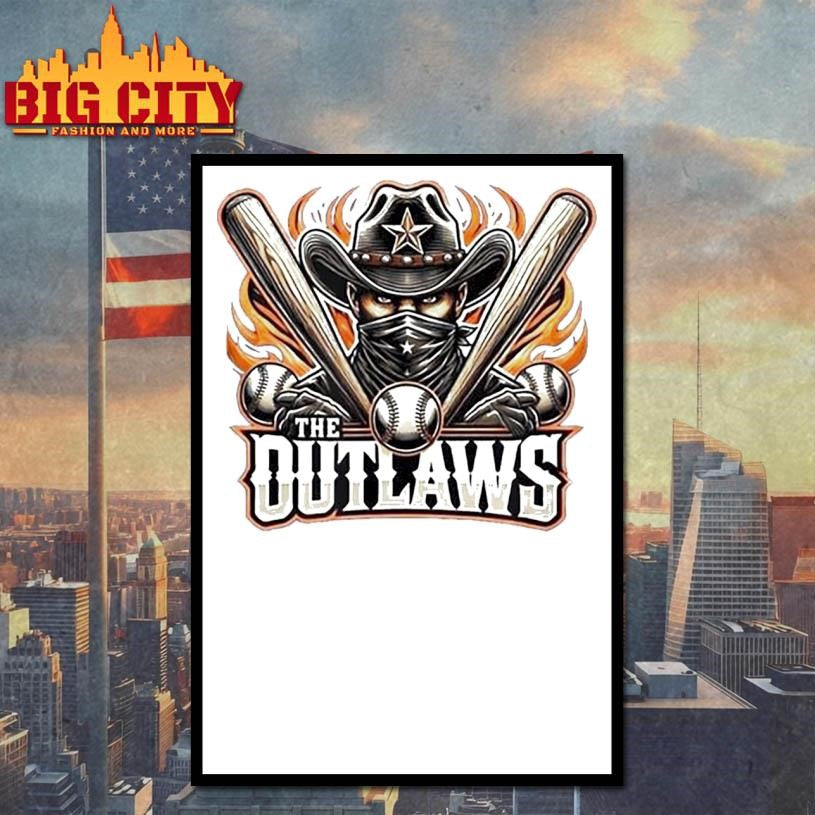 Outlaw Baseball Shirt