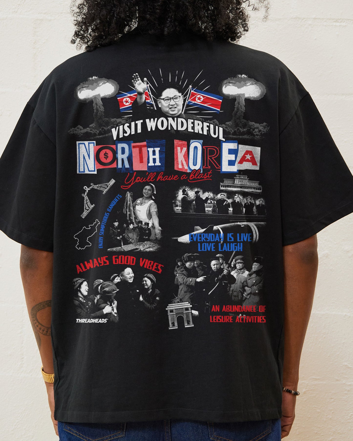 Visit the Wonderful North Oversized Tee