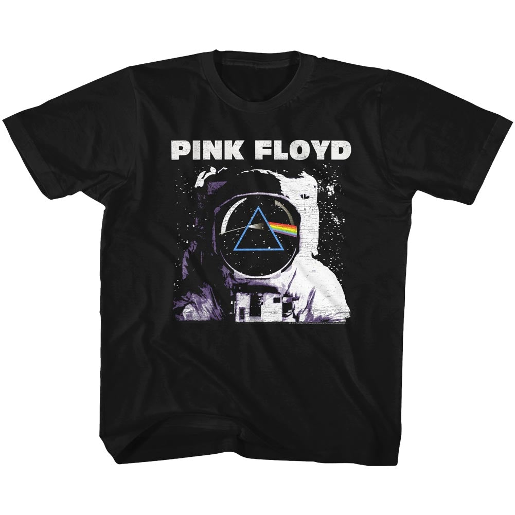 Pink Floyd Youth S/S T-Shirt - Moon - Solid Black Style001
