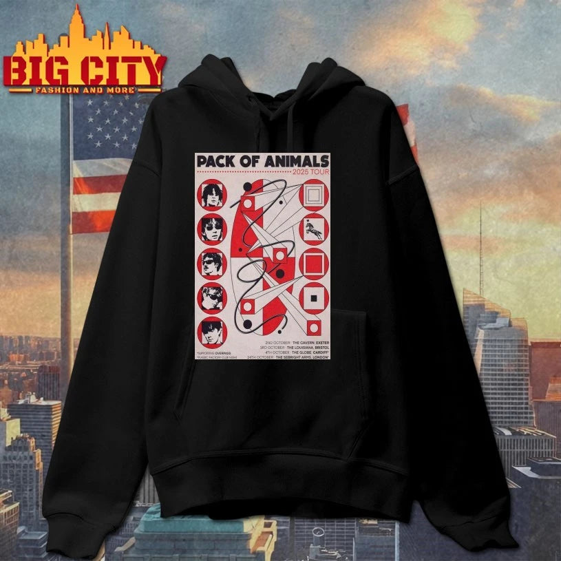 Pack Of Animals 2025 Tour October Poster Shirts