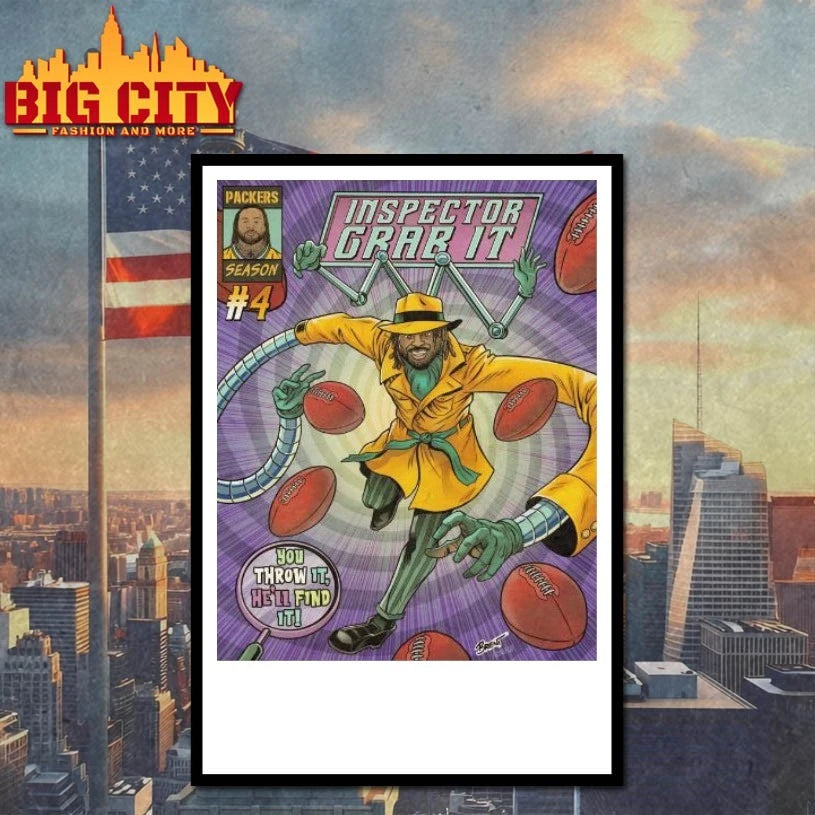 Packers Keisean Inspector Crab It poster shirt