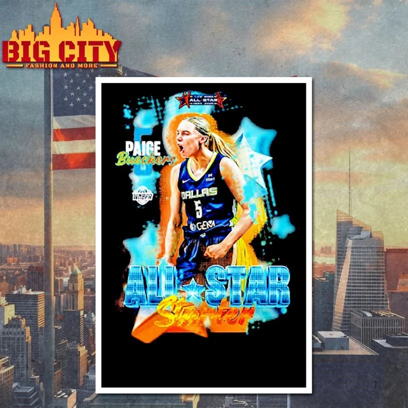 Paige Bueckers All Star Starter 2025 Shirt