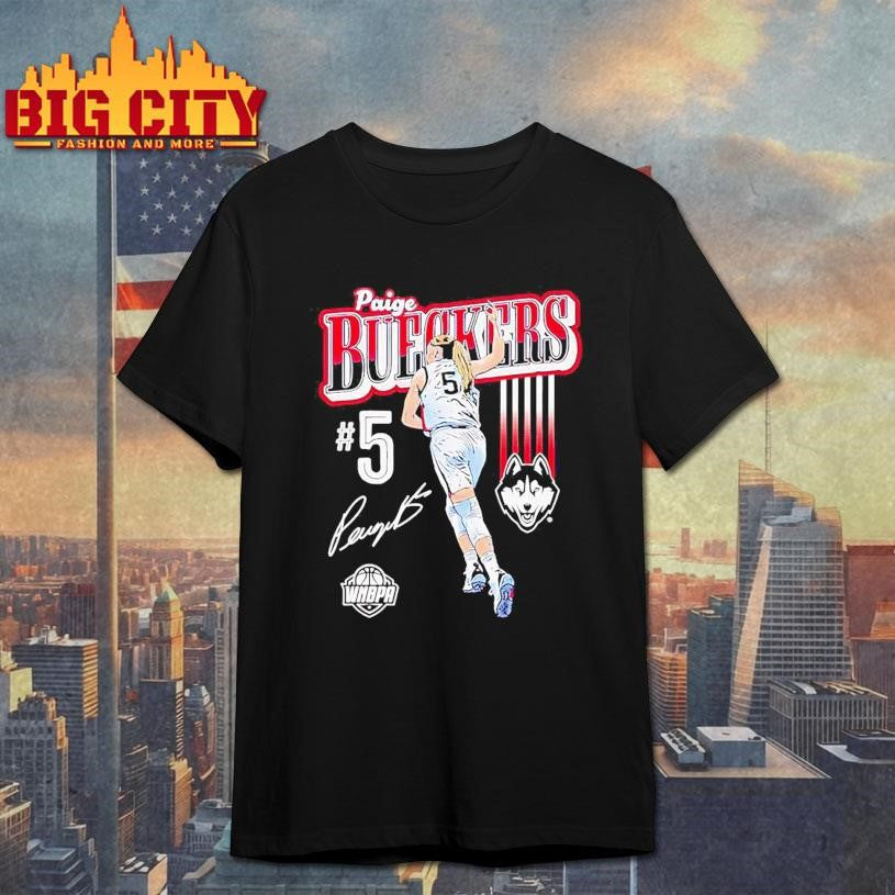 Paige Bueckers okay signature UConn Huskies Shirt