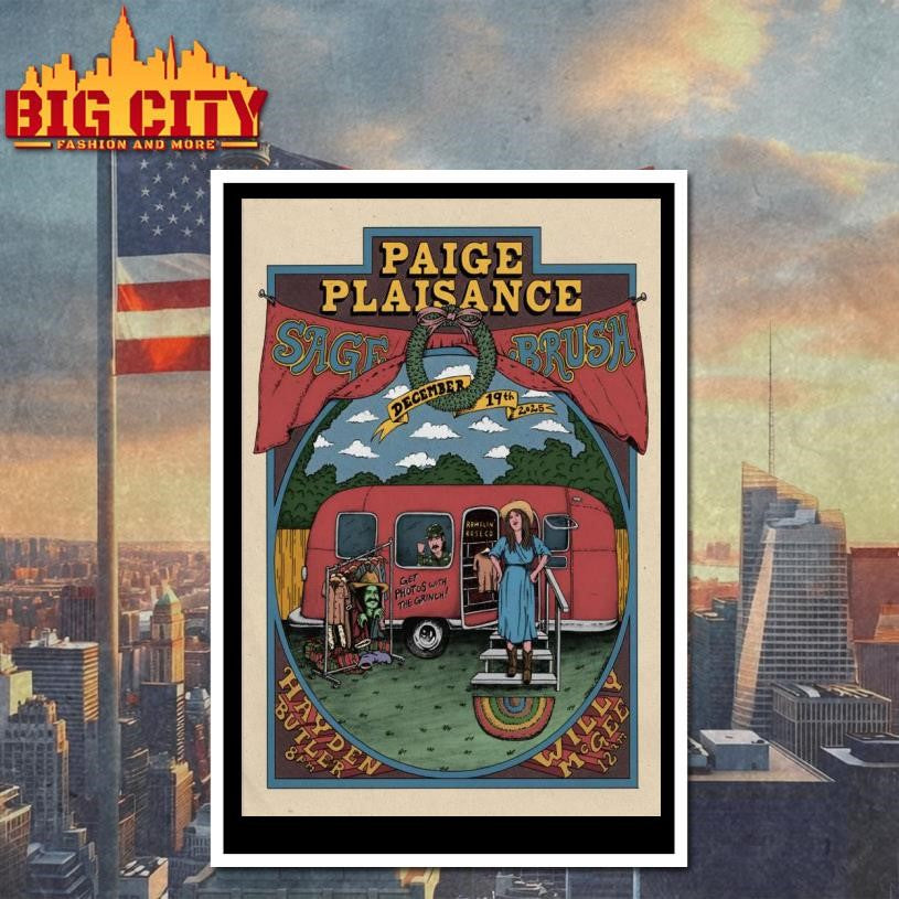 Paige Plaisance In Austin TX On Dec 19 2025 Poster Shirt