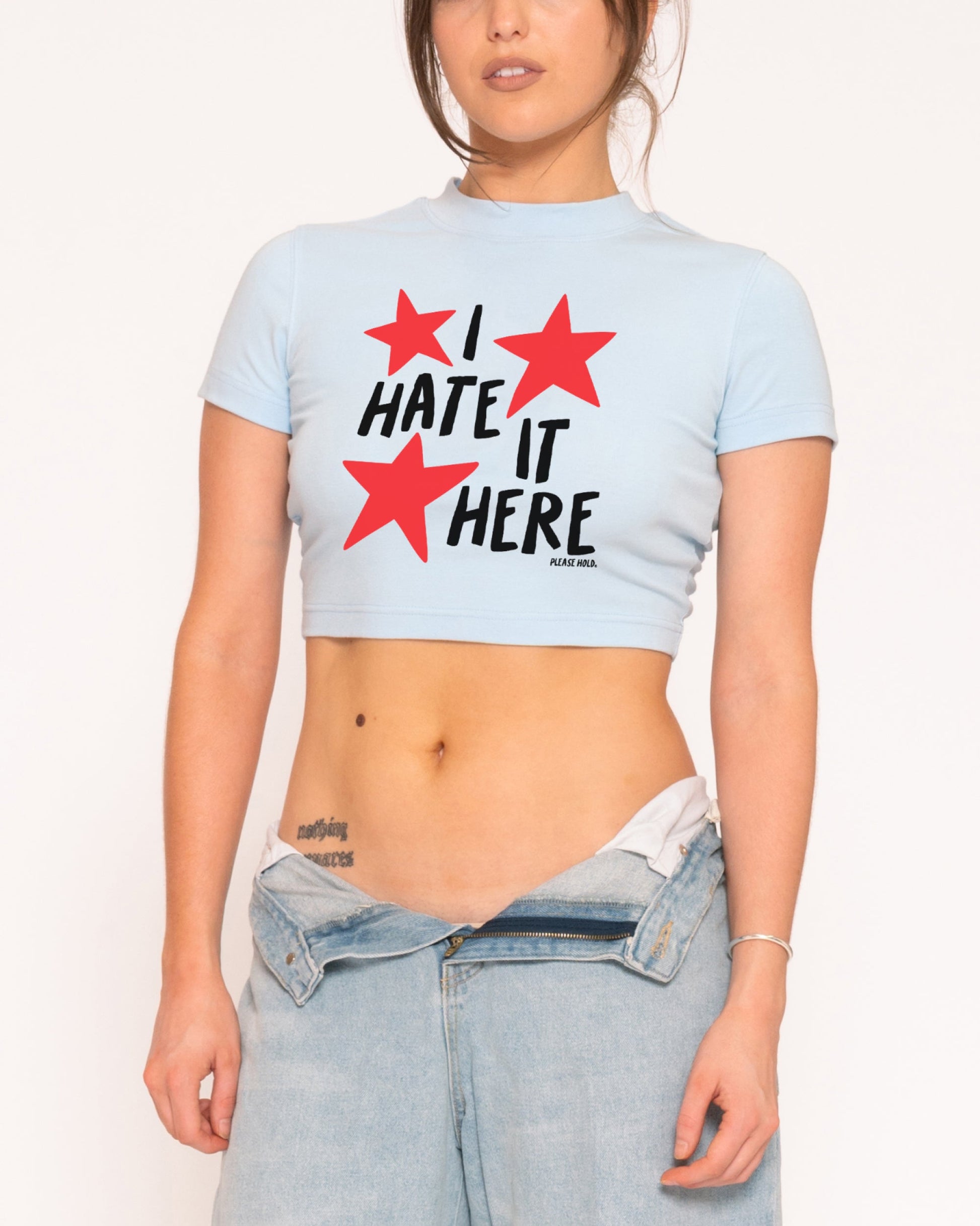 I Hate It Here Baby Tee